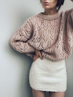 Knit Outfit, Crochet Patterns Amigurumi, Amigurumi Pattern, Hijab Fashion, Winter Fashion, Knitted Sweaters, Jumper, Fashion Inspo