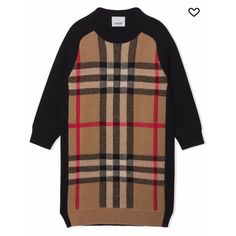 Nwt Never Worn Burberry Dianne Dress Merino Wool/ Cashmere 53% Merino Wool, 45% Cashmere, 1% Polyamide, 1% Elastane Kids Size 12: Fits Women Size Xs, Could Also Fit A Size S Depending How Fitted You Want The Dress To Be Stretchable Approximate Measurements (Laying Flat) Pit To Pit- 17.5” Length- 32” Please Ask Questions Before Purchasing. All Sales Are Final. Blue Shirt With Jeans, Burberry Dress, Burberry Plaid, Polo Shirt Dress, Elegant Midi Dresses, Silk Shift Dress, Navy Blue Shirts, Cashmere Dress, Jacquard Sweater