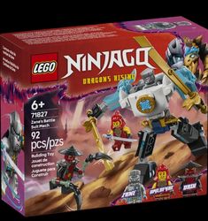 the lego ninja set is in its box