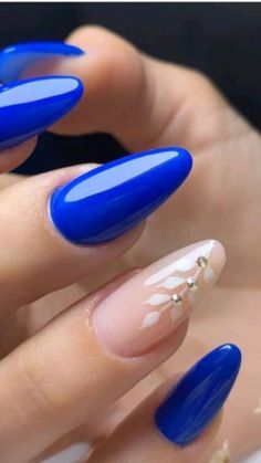 Blue Acrylic Nails, Nails Now, Boyfriend Texts, Simple Nail Art Designs, Pretty Acrylic Nails, Fancy Nails, Best Acrylic Nails, Perfect Nails