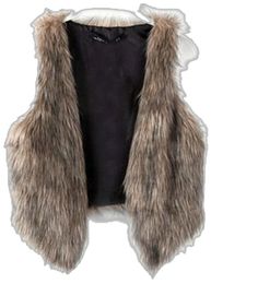 Sleeveless Faux Fur Vest For Fall, Sleeveless Outerwear With Faux Fur Lining For Fall, Sleeveless Outerwear With Faux Fur Trim For Fall, Fall Sleeveless Outerwear With Faux Fur Trim, Sleeveless Fall Outerwear With Faux Fur Lining, Chic Sleeveless Outerwear With Faux Fur Trim, Chic Faux Fur Vest For Fall, Fur Waistcoat, Faux Vest