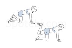 two people doing push ups on their hands