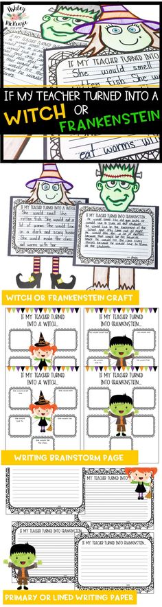 the witch's webpage is full of information for students to use in their classroom