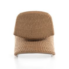 a brown hat sitting on top of a white surface