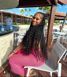 Weave Hairstyles Braided, Unique Braids, Vacation Outfits Women, Vacation Hairstyles, Birthday Hairstyles, Quick Braided Hairstyles, Protective Hairstyles Braids, Pretty Braided Hairstyles, Hair Laid