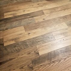 a wooden floor that has been cleaned and polished