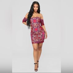 Fashion Nova State Of Art Crochet Dress Size Xl. Color: Wine. This Dress Is More Beautiful In Person. Never Worn. One Of A Kind Exclusive Not Found In Stores Anymore. Off-shoulder Floral Print Mini Dress For Night Out, Printed Midi Length Dress For Night Out, Printed Midi Dress For Night Out, Party Knee-length Printed Mini Dress, Wine Crochet, Art Crochet, State Of The Art, Dresses Fashion Nova, Prom Dress Shopping