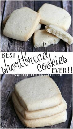 the best shortbread cookies i have ever made, and they are so good to eat