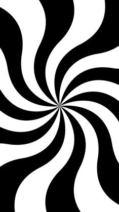 an abstract black and white background with wavy lines in the center, forming a spiral pattern