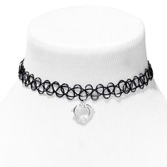 Dolphin Heart Tattoo Choker Necklace | Claire's US Tattoo Choker Necklace, Trendy Chokers, Tattoo Choker, Black Choker Necklace, Black Tattoo, Fashionable Jewelry, Jewelry And Accessories, Heart Tattoo