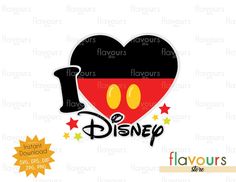 i love disney svg file