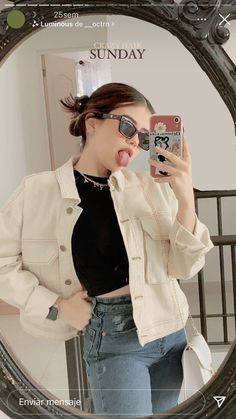 Basic Ootd, Casual College Outfits, Casual Day Outfits, Causual Outfits, Fashion Mistakes, Simple Trendy Outfits, White Jacket, Basic Outfits, Teenage Fashion Outfits