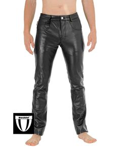 These Bockle® leather trousers are made of lamb leather. The leather is buttery soft and adapts ideally to your body. The leather is not thick and ideal for everyday wear. Characteristics: Pants type: leather pants Color: Black Leather type: lamb leather Cut: tube Closure: button placket Biker Style Leather Pants, Biker Leather Pants With Standard Cut Leg, Mens Leather Trousers, Mens Leather Pants, Made Of, Leather Cuts, Leather Trousers, Type Of Pants, Pants Color