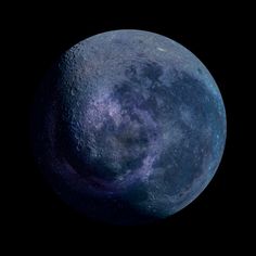 an image of the moon taken from space