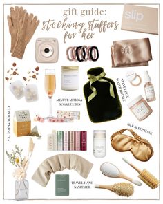 the gift guide for stocking stuff for her