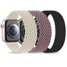 PRICES MAY VARY. 【Compatibility Models】Weclome to Wizvv Store! 3 pack stretchy braided nylon band 38/40/41mm/42mm(S10) & 46/44/45/49mm/42mm(S321) compatible with Apple Watch ALL Models, including Ultra / Ultra 2 / Series 10 /Series 9 / Series 8 / Series 7 / Series 6 / Series 5 / Series 4 / Series 3 / Series 2 / Series 1 / SE2 / SE Sport. Please check your watch model before purchasing. (No Smartwatch included). 【XS-S-M-L Options】Stretch Apple watch bands for women man optional size as follow: 38 Elastic Braid, Apple Watch Bands Sports, Loop Bands, Apple Watch Models, Watch Model, Series 3, Apple Watch Bands, Watch Bands, Apple Watch