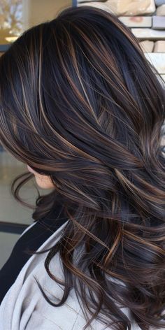 #BEAUTY, #RELATIONSHIPS #Fashion #Animals #Outfits #Winter #Outfits #Animals Hair Idies, Brown Hair With Lowlights, Highlight Hair, Rambut Brunette, Balayage Technique, Long Haircuts, Brunette Hair With Highlights, Dark Hair With Highlights, Personal Grooming