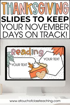 thanksgiving slides to keep your november days on track