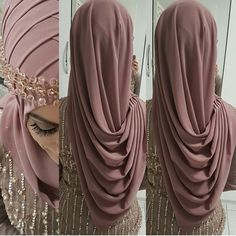 Wedding Dress With Hijab, Hijab Styles For Party, Party Hijab, Design Hijab, Hijab Design, Hijab Ideas, Islamic Fashion Dresses