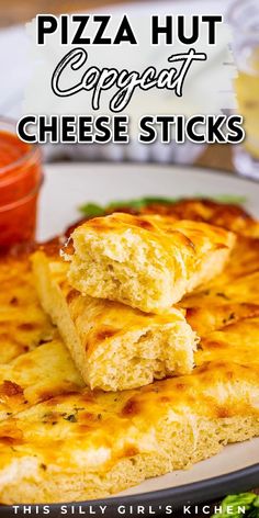 this pizza hut appetizing cheese sticks is delicious and easy to make with only three ingredients