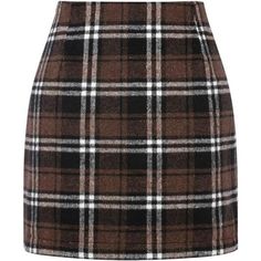 Features: High Waisted, Side Invisible Zipper Fly Closure, Above The Knee Length Style: Casual Slim Fit Bodycon Flannel Plaid Mini Skirts For Junior/Lady Fabric: Woolen Fabric, Classic Plaid Pattern, Suitable For Spring/Fall/Winter Idealsanxun Womens Trendy A Line Cute Body Con Kawaii Clothing Cute Plaid Mini Skirt The Mini Plaid Skirt For Womens Are Of Good Quality And Product Sizes Are All Standard American Sizes, Please Choose According To Your Daily Sizeto Provide You With A Careful After-Sa Gonna In Tulle, Skirt Bodycon, Skirt Tutu, Skirt Tulle, Plaid Pencil Skirt, Wool Mini Skirt, Dark Coffee, High Waisted Pencil Skirt, Skirt Maxi