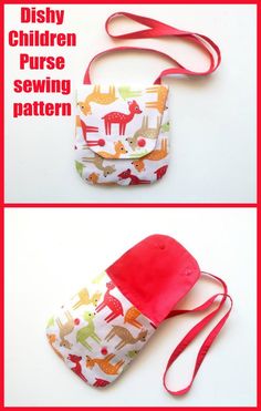 the diy children purse sewing pattern is easy to make