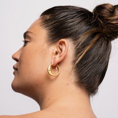 How we style our hoops: Made to wear solo or sweetly stacked, it’s your vibe, and we’re here for it. For multiple piercings, dress up your lobes with our studs and huggies. It’s not always about the ears, though -- complete the look with our beloved necklace sets. Gold Plate over Brass Nickel- and lead-free 30mm Modern Internally Threaded Cartilage Earrings, Adjustable Small Hoop Wrap Earrings, Everyday Small Hoop Wrap Earrings For Pierced Ears, Trendy Hypoallergenic Hoop Wrap Earrings, Everyday Adjustable Small Hoop Wrap Earrings, Everyday Small Hoop Wrap Earrings, Trendy Round Piercings For Everyday, Round Internally Threaded Cartilage Earrings, Internally Threaded Round Cartilage Earrings