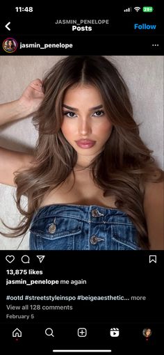 Dimensional Brunette Balayage, Dimensional Brunette, Honey Brown Hair, Brown Hair Looks, Brown Hair Inspo, Brunette Balayage, Brunette Hair With Highlights, Hair Color Light Brown, Hairstyles For Layered Hair