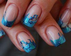 Nail Art For A Cruise, Nails For Cruising, Cruise Theme Nails, Cruise Ship Nails, Nails For Cruise, Cruise Nails Designs