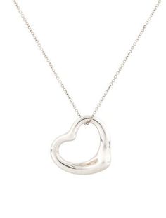 From the Elsa Peretti CollectionSterling Silver Pendant Jewelry Tiffany & Co., Elsa Peretti, Open Heart, Heart Pendant Necklace, Tiffany & Co., Heart Pendant, Jewelry Necklace Pendant, Jewelry Necklaces, Pendant Necklace