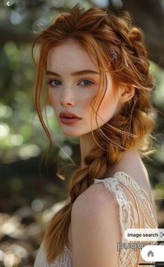 Prom Hairstyle, Dramatic Hair, Romantic Curls, Red Haired Beauty, Hair Things, Voluminous Curls, Character Inspo, Sleek Ponytail