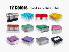 👉My website: https://sydneythescientist.com For sale are **plastic** vacuum blood collection tubes for adult educational purposes only. These tubes are perfect for practicing blood draws for phlebotomy, immunochemistry, biochemistry, hematology, and more! To use the tubes, you need a blood collection needle with adaptor, hub, and tourniquet (not included). These items can be found in the phlebotomy section of my shop! All tubes are Greiner Bio-One brand except for: - red tubes with rubber top: Nursing Iv, Phlebotomy, Biochemistry, School Items, I Shop, Paper Party Supplies, Education, Party Supplies, Music Clothes