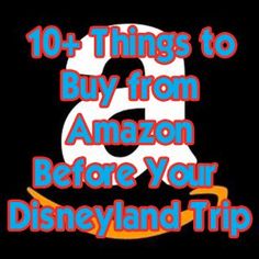 the top ten things to buy from amazon before your disneyland trip