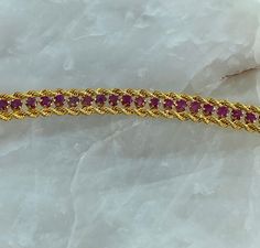 Buy Ruby Bracelet, Gemstone Bracelet, Gold Bracelet, Birthstone Bracelet, Chain Bracelet, Rope 14k Chain Bracelet, Jewelry 14k 18k, Jewelry Gift Online in India - Etsy Yellow Gold Ruby Diamond Jubilee Bracelet, Formal Yellow Gold Chain Bracelet With Gemstone, Formal Yellow Gold Gemstone Chain Bracelet, Formal Gemstone Chain Bracelet, Formal 14k Gold Bracelets With Gemstone, Formal 14k Gold Chain Bracelet With Gemstones, Formal 14k Gold Gemstone Bracelets, Formal 14k Gold Gemstone Bracelet, Ruby Bangle Bracelet In Yellow Gold