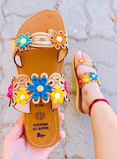 Beautiful Margarita Sandals. Cute detailed Sandals with colorful flowers, Slip on Style This style comes narrow/ not wide Sizes comes in closed numbers, no half numbers, No Wide sizes 7, 7.5= 7 8, 8.5= 8 9, 9.5= 9 Mexican Margarita, Mexican Sandals, Sandals Cute, Mexican Crafts, Slip On Sandals, Palm Beach Sandals, Tory Burch Miller Sandal, Colorful Flowers, Birthday Decorations