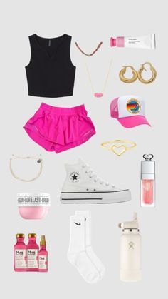 Preppy Outfits Converse, Preppy Fit Inspo Summer, Preppy Clothes For Summer, Preppy Outfit Ideas For School Summer, Preppy Outfits With Converse, Preppy Clothes Summer, Preppy Summer School Outfits, Preppy Summer Outfit Ideas, Preppy Lululemon Outfits Summer