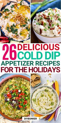 Elevate your appetizer game with these scrumptious cold dip recipes that everyone will love! 🥳🥑 Whether you're hosting a party or enjoying a quiet night in, these easy-to-make dips are perfect for pairing with chips, veggies, or crackers. Get ready to impress your guests with vibrant flavors and delightful textures! 🌈🍽 Easy No Cook Dips, Savory Dips For Parties Cold, Cold Appetizers For Christmas Party, Easy Dip Recipes Cold, Best Cold Dips For Parties, Easy Christmas Dips, Easy Appetizers For A Party Cold, Cold Dips Recipes