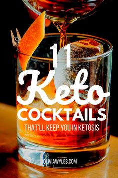 Here are 11 Keto Low Carb Cocktails for weight loss you will love! Usually alcohol and weight loss don't go hand in hand, but it is possible to lose weight and still enjoy the occasional alcoholic drink on the Ketogenic Diet. I've rounded up some great no guilt low carb cocktail recipes that are simple and easy to make + they taste delicious! Vodka, gin, tequila, rum, whiskey, and bourbon drinks even. These keto alcohol drinks recipes are on point! #keto #ketodiet #ketogenicdiet #ketosis #lowcar