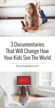 3 Documentaries That Will Change The Way Your Kids See The World (That Are Available on Netflix & Amazon Prime) *This is a must-read for parents. Be sure to look at the additional community suggestions at the end of the post. via @zina Education Positive, Parenting Help, Smart Parenting, Parenting 101, Gentle Parenting, See The World, Positive Parenting, Raising Kids, Kids Education