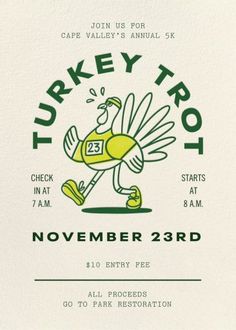 the turkey trot is coming to town