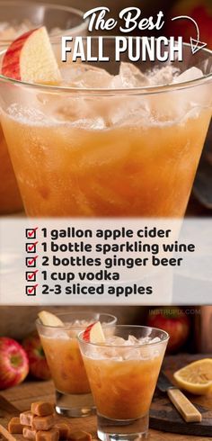 the best fall punch recipe with apple cider