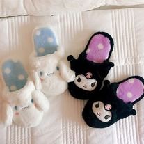 Hello Kitty Outfit, Hello Kitty Shoes, Kitty Clothes, Hello Kitty Clothes, Kuromi Cinnamoroll, Plush Slippers, Soft Slippers