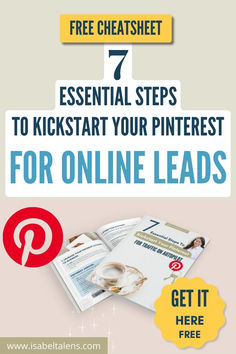 Whether you're an online coach, course creator, an online entrepreneur, or content creator, Pinterest can supercharge your online marketing. Discover the secrets of Pinterest for beginners with this cheat sheet! Get insider Pinterest tips for beginners to kickstart your success. Unlock the potential of Pinterest for business marketing to watch your traffic soar! Grab now your free 7 Essential Steps to Kickstart Your Pinterest for Traffic on Autopilot Pinterest For Beginners, Pinterest Tutorial, Couples Challenges, Sole Trader, Pinterest Tutorials, Learn Pinterest, Pinterest Hacks, Successful Business Tips, Make Money From Pinterest