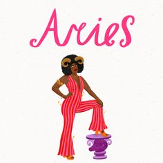 a woman in red and white striped jumpsuits with the words ariies on it