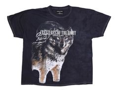 CREATURES OF THE NIGHT VINTAGE WOLF TEE