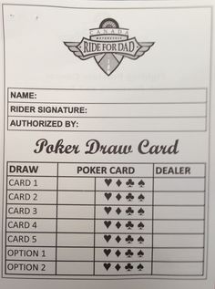 the instructions for how to play poker on the card game system are shown in this file