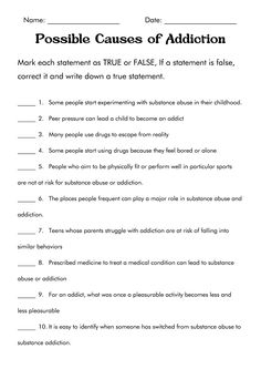 Drug Addiction Recovery Worksheets Substance Misuse Posters, Smart Recovery Worksheets, Therapy Assignments, Recovery Group Activities, Identify Triggers, Group Counseling Activities