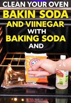 Mix a 1/2 cup of baking soda with a few tablespoons of water to have a spreadable paste. Simply coat the oven's interior surfaces with the paste and let it sit overnight. Clean the oven with a damp cloth and spray a little vinegar over baking soda residue. Take a wet cloth and clean the oven. Voila! All clean.
#showercleaninghacks #simplelifehacks
#diystuff #cleverhacks #cleanlifestyle
#cleanwithme Clean The Oven, Shower Cleaning Hacks, Clean Your Oven, Baking Soda And Vinegar, Clean Lifestyle, Clever Hacks, Simple Life Hacks, Get The Job, The Oven