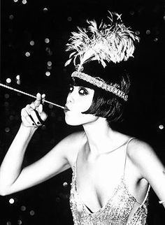 1920s Fashion Flapper, Idda Van Munster, Flapper Era, 20s Party, Roaring 20s Party, Ellen Von Unwerth