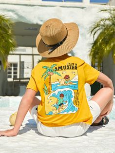 Figure Graphic Tee, Gallery Wall Nursery, Graphic Ideas, Boys Set, Summer Boy, Trendy Tshirts, Beach Holiday, Boys Clothing, Goldfish